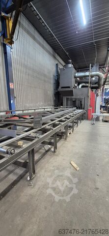 Mașină de sablare cu acțiune rotativă Poltech PME 1500x1000