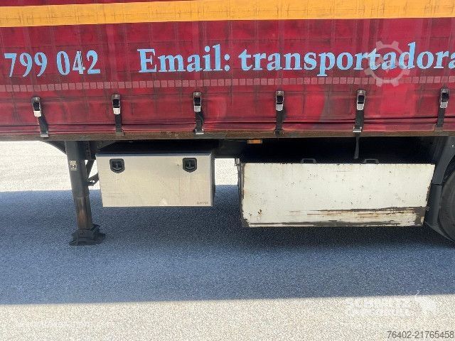 Semiremorcă deschisă cu prelată Krone Semitrailer Curtainsider Standard