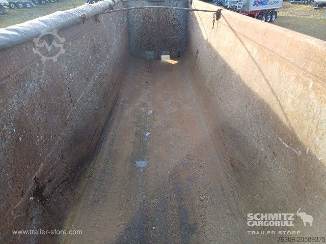 Tiptrailer Schmitz Cargobull Kipper Stahlrundmulde 51m³