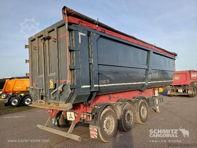 Tiptrailer Schmitz Cargobull Kipper Stahlrundmulde 51m³