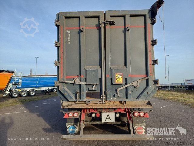 Tiptrailer Schmitz Cargobull Kipper Stahlrundmulde 51m³