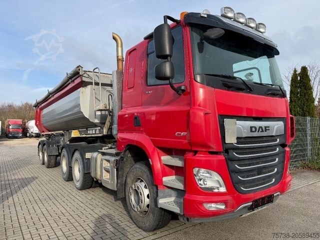 Standard dragbil DAF CF 530 6x4 Intarder + Schwarzmüller Hardox