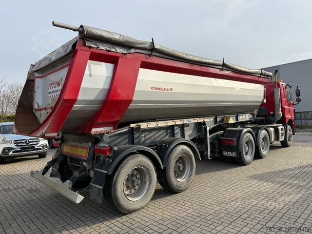 Standard dragbil DAF CF 530 6x4 Intarder + Schwarzmüller Hardox