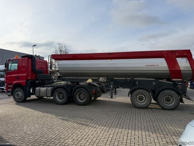 Standard dragbil DAF CF 530 6x4 Intarder + Schwarzmüller Hardox