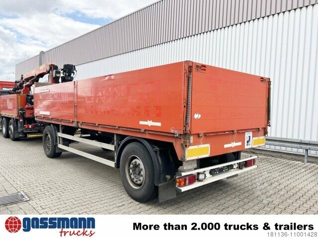 Remolque abierto con toldo Heuser Pritschenanhänger