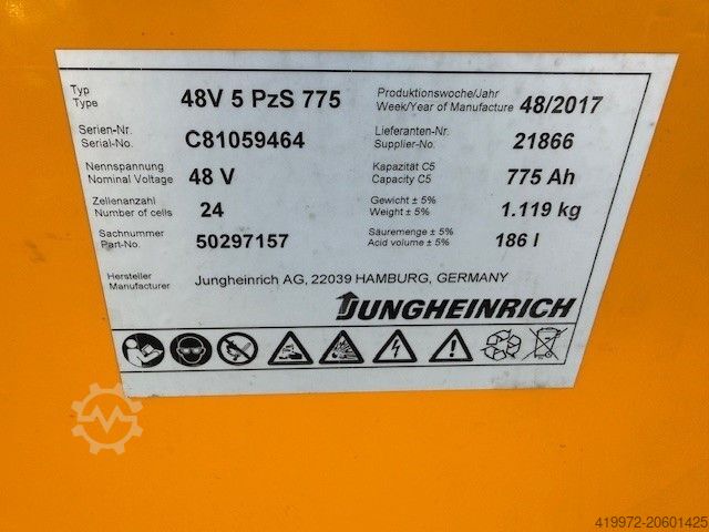 Schubmaststapler Jungheinrich ETV 214