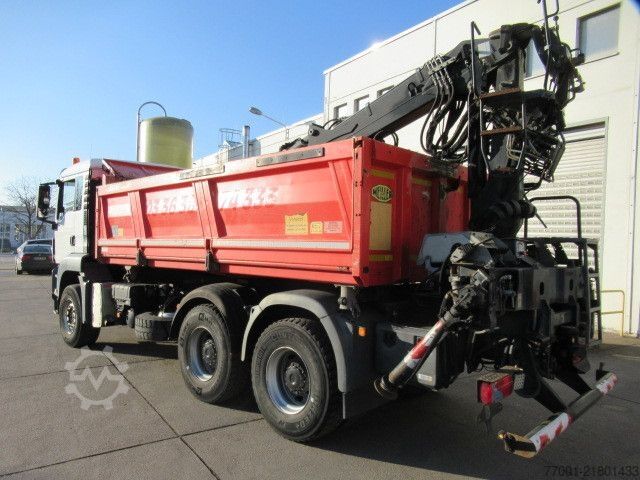 Tippbil MAN 26.440 / 6 x 4 / Jonsered 1100 / Greifer