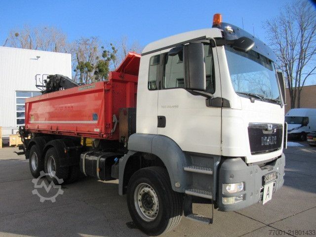 Tippbil MAN 26.440 / 6 x 4 / Jonsered 1100 / Greifer