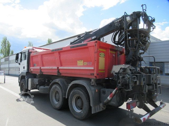 Tippbil MAN 26.440 / 6 x 4 / Jonsered 1100 / Greifer