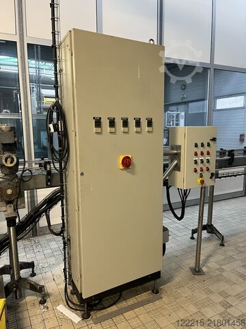 PE Labellers FUTURA N 8T forróolvadék ragasztós címkéző (1993) PE Labellers Heißleimetikettierer