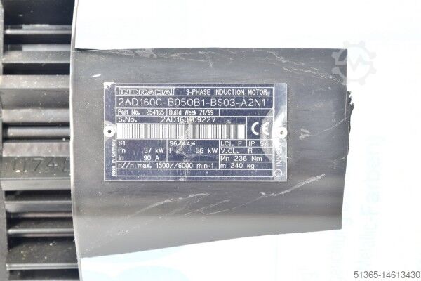 Motor assíncrono trifásico Indramat 254165