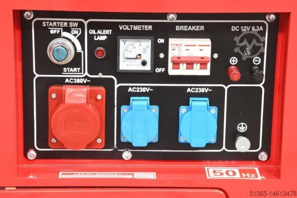 Diesel Generator/Stromerzeuger Freimann SK8500DE