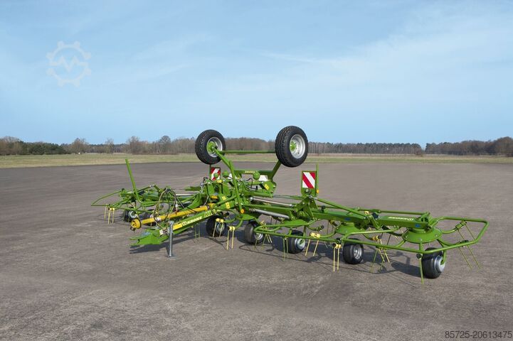 Döner kavşak tedder Krone getrokken schudders KWT met wielstel
