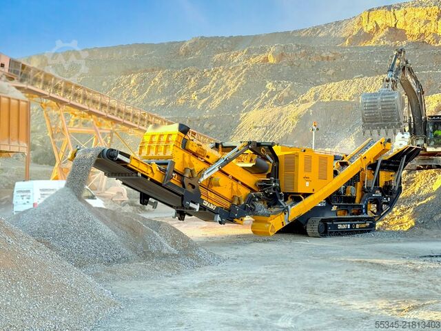 Jednostka krusząca FABO Tracked Crusher Mobile Tracked Impact Crusher FTI-110S