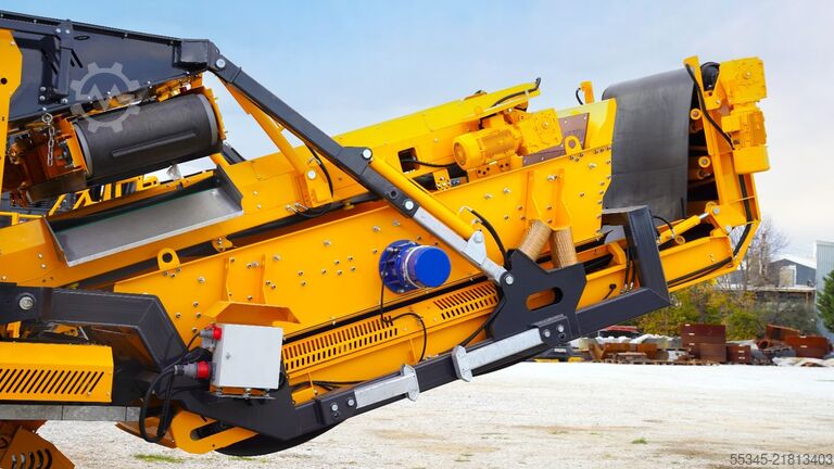Jednostka krusząca FABO Tracked Crusher Mobile Tracked Impact Crusher FTI-110S
