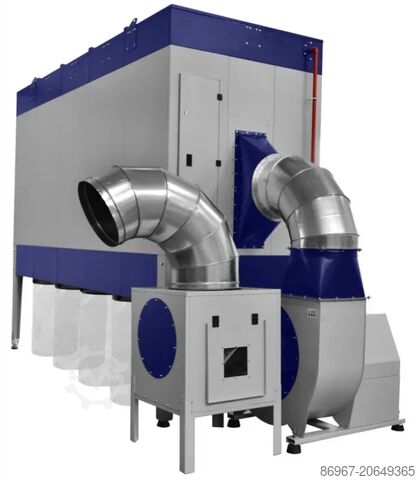 Industriële afzuiging voor spanen en zaagsel CORMAK DCV21750