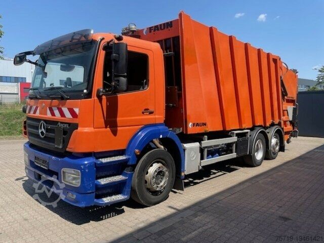 Vuilniswagen Mercedes-Benz 2529 L Axor 6x2 EEV/ Faun VarioPress 524