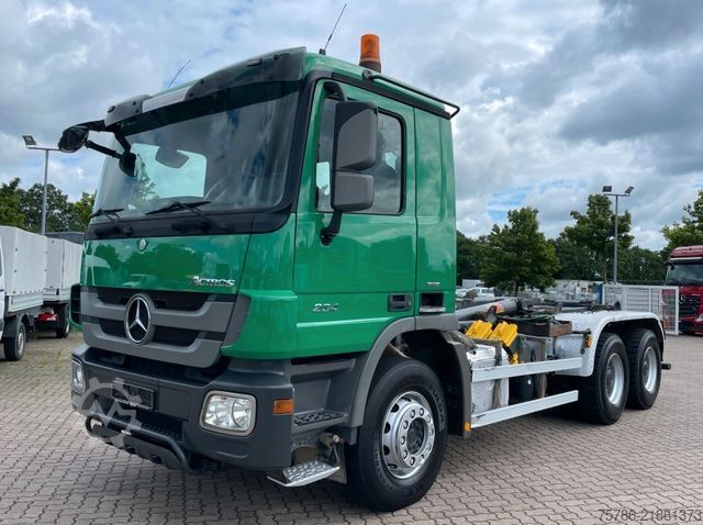 Kroghejselastbil MERCEDES-BENZ Actros 2641 BB / MP3/ Hyva 20.51 Abroller/ AC
