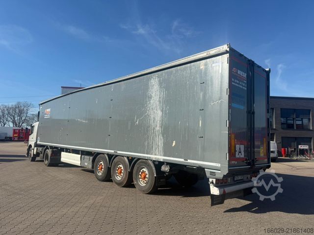 Semiremorcă cu podea mobilă KNAPEN K100 Schubboden 92m³ 10mm Boden Top Zustand