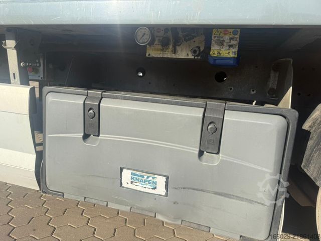 Semiremorcă cu podea mobilă KNAPEN K100 Schubboden 92m³ 10mm Boden Top Zustand