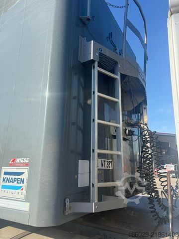 Semiremorcă cu podea mobilă KNAPEN K100 Schubboden 92m³ 10mm Boden Top Zustand