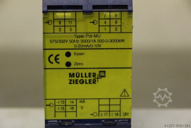 Zender Müller Ziegler Pdr-MU 575/332V