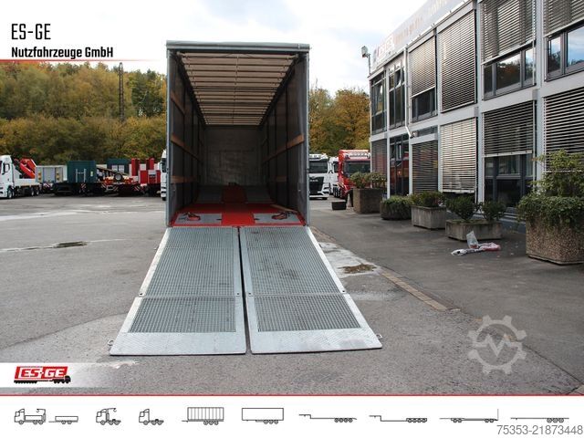 Low loader semitrailer FAYMONVILLE MAX Trailer MAX100 Semi-Tieflader 2tlg. Rampen