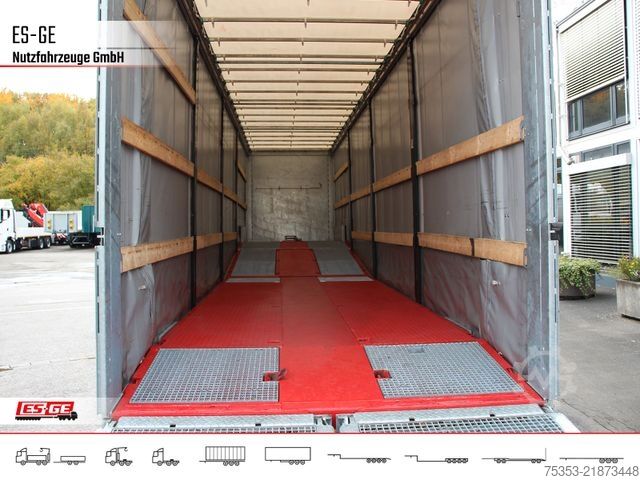 Remorque surbaissée FAYMONVILLE MAX Trailer MAX100 Semi-Tieflader 2tlg. Rampen