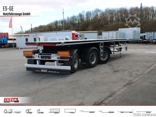 Munkaállvány félpótkocsi FAYMONVILLE MAX Trailer MAX410 Ballastauflieger