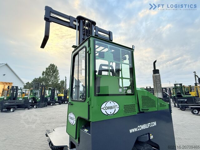 Carrello elevatore a quattro direzioni Combilift C4500 DIESEL DUPLEX WIDE FORK POSITIONER
