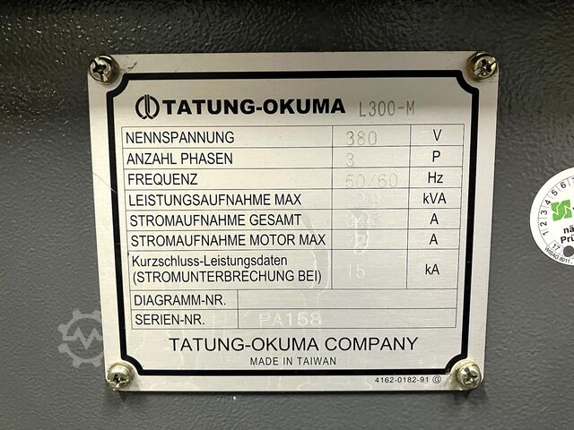 CNC torna tezgahı Okuma Genos L 300-M
