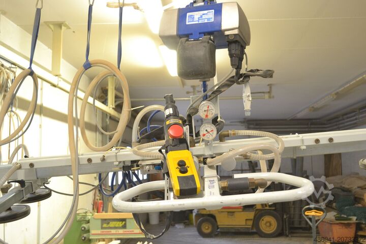 VacuMaster RE 100-4 with crane runway Schmalz Schmalz VacuMaster RE 100-4
