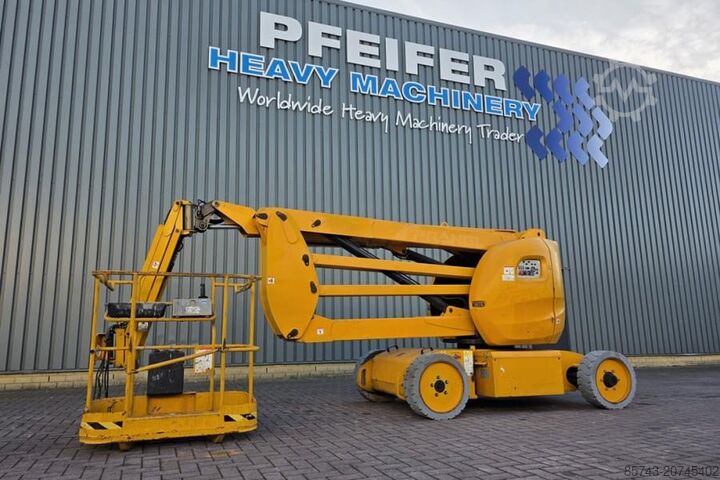 Articulated boom lift Manitou 150AETJ Compact As-Is, Electric, 15m Working Heigh