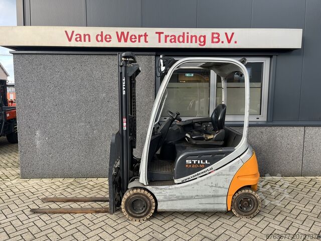 Still RX20-16P Heftruck Duplo 335 freelift/sideshift/4e functie elektrisch Accu 2017 STILL RX 20-16 P