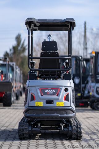 Minigraafmachine KINGWAY DEUTSCHLAND e. K. Minibagger YAMA S15 LITE