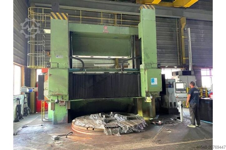 Vertical lathe Blansko Tos Skd 32B Ø 3500