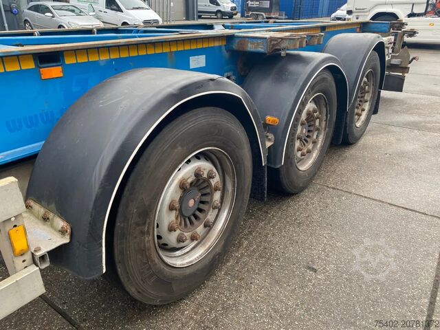 Containervervoer Van Hool 3B0079 / Extendable / SAF + Disc Brakes