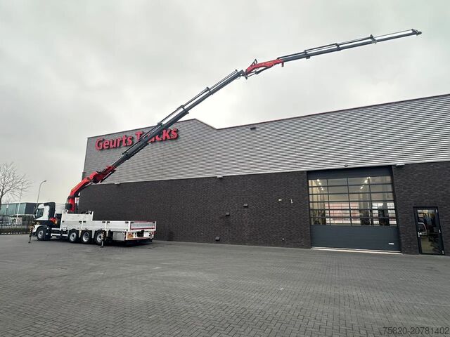 Crane truck Volvo FM 480 8X2 + PALFINGER PK 42002 + JIB OJ 080 C ...