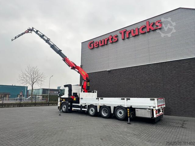 Crane truck Volvo FM 480 8X2 + PALFINGER PK 42002 + JIB OJ 080 C ...