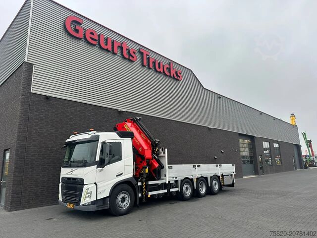Crane truck Volvo FM 480 8X2 + PALFINGER PK 42002 + JIB OJ 080 C ...