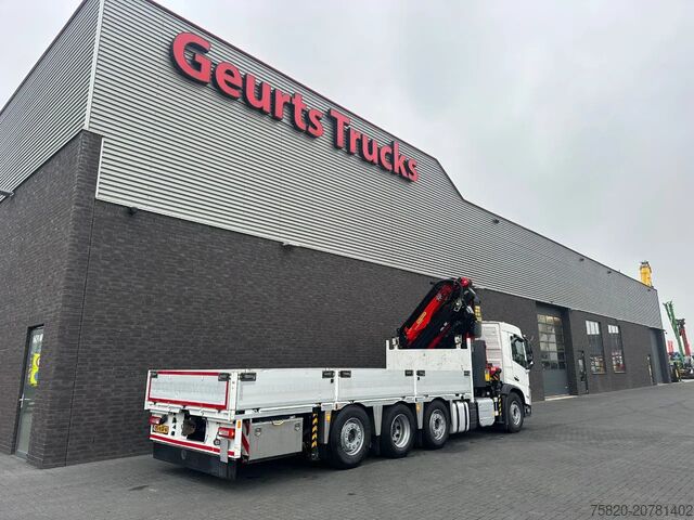 Crane truck Volvo FM 480 8X2 + PALFINGER PK 42002 + JIB OJ 080 C ...