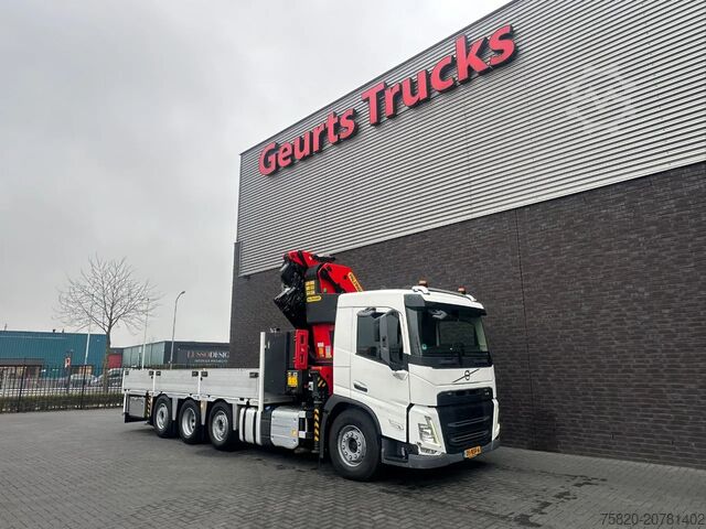 Crane truck Volvo FM 480 8X2 + PALFINGER PK 42002 + JIB OJ 080 C ...