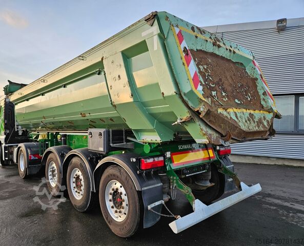 Kippers oplegger Schwarzmüller K-Serie Stahlrundmulde