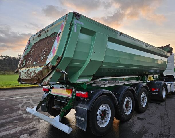 Kippers oplegger Schwarzmüller K-Serie Stahlrundmulde