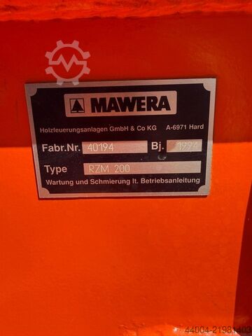 Trituradora de madera Mawera RZM 200