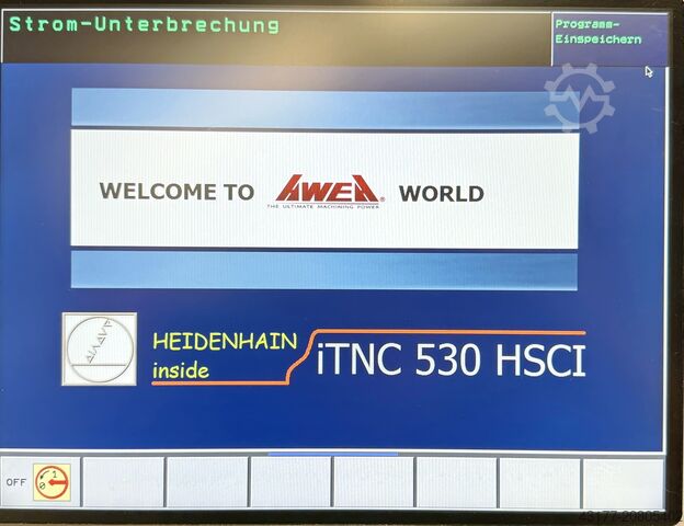 Vertikální CNC obráběcí centrum AWEA BM-1600 Heidenhain iTNC530 IKZ