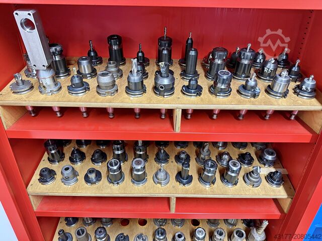 Vertikalt CNC-bearbetningscenter KONDIA Heidenhain TNC 530 A-6 und A-10 IKZ + Zubehör