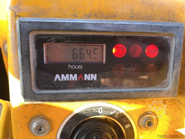 Tandemhenger Ammann ARR 1575 – Remote-Controlled Trench Roller Ideal for Soil Compaction