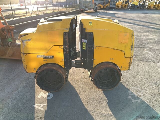 Tandemhenger Ammann ARR 1575 – Remote-Controlled Trench Roller Ideal for Soil Compaction