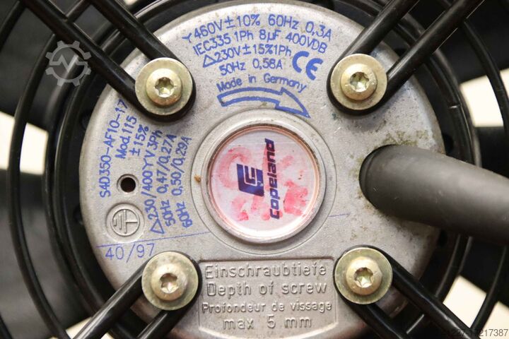 Axialfläkt ebmpapst copeland S4D350-AF10-17 Ø 350 mm